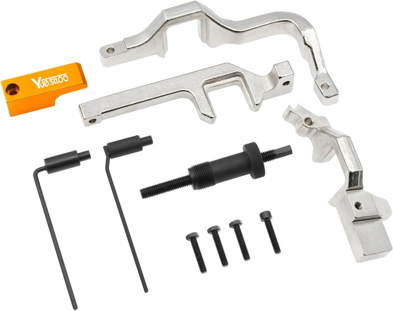 Yuesstloo Engine Camshaft Alignment Locking Timing Tool Kit Compatible with BMW Mini Cooper N12 N14, with Carrying Case & Gloves - Image 3